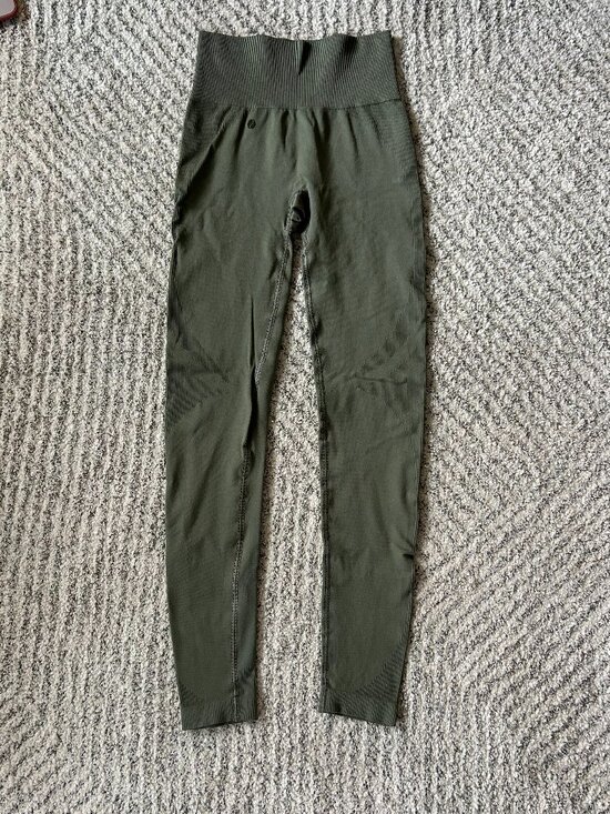 Pants - Women's Olive Green Leggings!